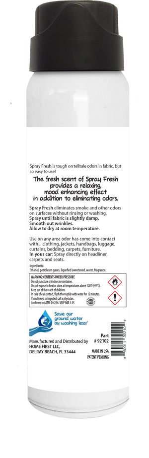 Spray Fresh- Fabric Refresher 3.5oz (Fresh Linen)