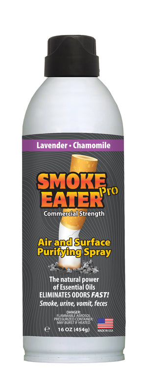 Smoke Eater Pro 16 oz Commercial Strength Fabric Odor Eliminator (LAVNEDER-CHAMOMILE)