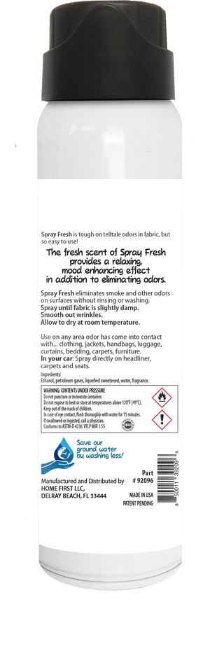 Spray Fresh- Fabric Refresher 3.5oz (Sea Breeze)